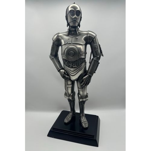 572 - Compulsion Gallery C-3PO Star Wars Figure - Compulsion Gallery for Lucas Film Ltd: a pewter sculptur... 