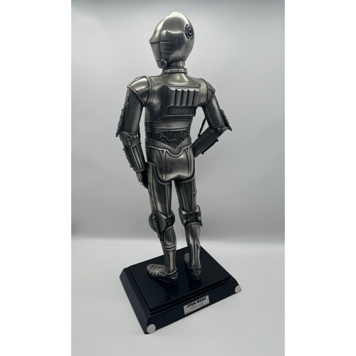 572 - Compulsion Gallery C-3PO Star Wars Figure - Compulsion Gallery for Lucas Film Ltd: a pewter sculptur... 