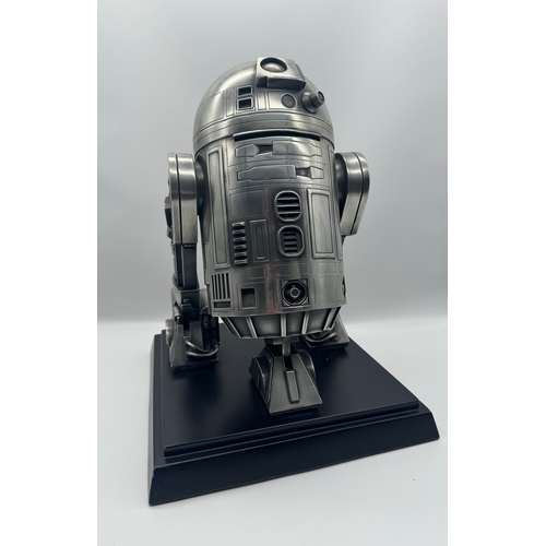 573 - Compulsion Gallery R2-D2 Figure for Lucas Film Ltd: a pewter sculpture of R2-D2, limited edition 320... 