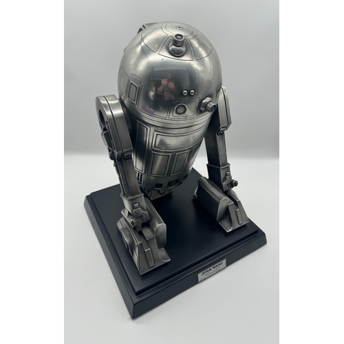 573 - Compulsion Gallery R2-D2 Figure for Lucas Film Ltd: a pewter sculpture of R2-D2, limited edition 320... 