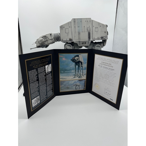 578 - Master Replicas AT -AT Imperial Walker Model The Empire Strikes Back - Limited Edition 129/1000 - in... 