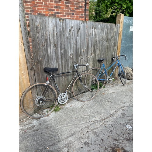 439 - Two vintage Peugeot Road bikes