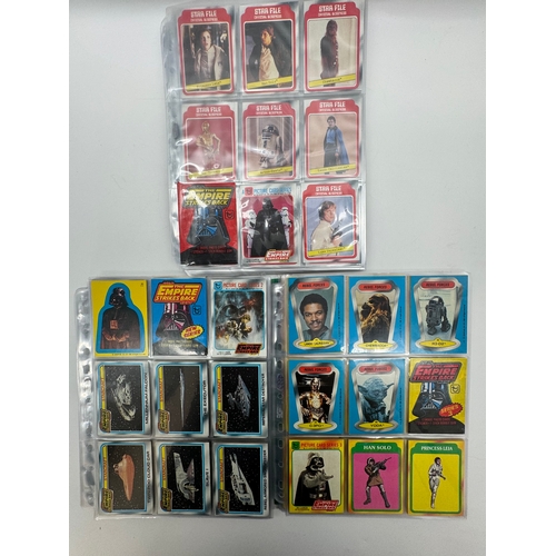 569 - Complete Topps Star Wars The Empire Strikes Back Series 1 - 3 (1980) Collectable Cards complete with... 