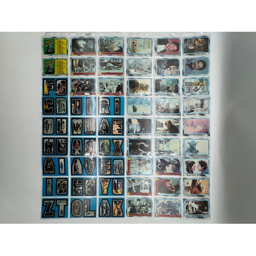 569 - Complete Topps Star Wars The Empire Strikes Back Series 1 - 3 (1980) Collectable Cards complete with... 