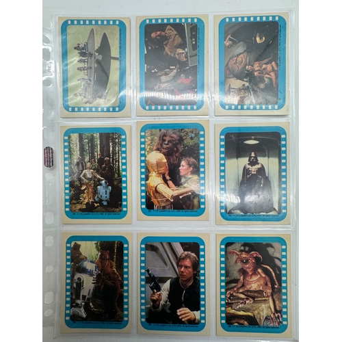 570 - Complete Topps Star Wars Return of the Jedi - Series 1 & 2 (1983) Complete with Stickers & Resealed ... 