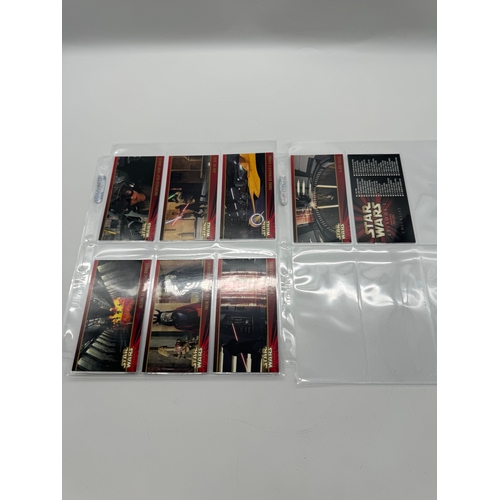 571 - Complete Topps Star Wars Prequel Era Collectable Cards including Episode 1 Complete Base Set of 80 c... 