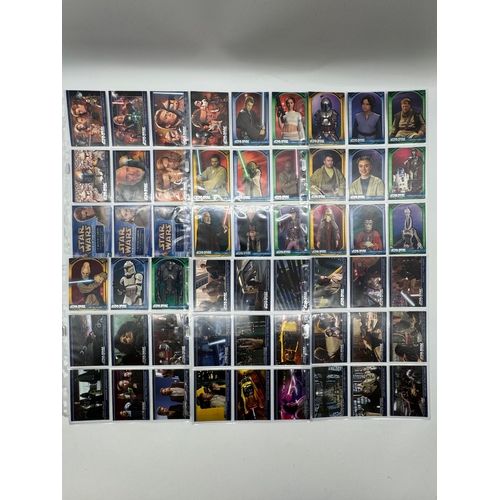 571 - Complete Topps Star Wars Prequel Era Collectable Cards including Episode 1 Complete Base Set of 80 c... 