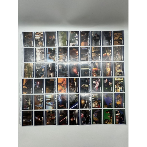 571 - Complete Topps Star Wars Prequel Era Collectable Cards including Episode 1 Complete Base Set of 80 c... 