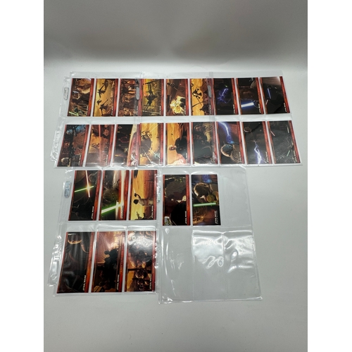 571 - Complete Topps Star Wars Prequel Era Collectable Cards including Episode 1 Complete Base Set of 80 c... 