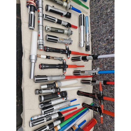 584 - Large Collection of Lightsabers