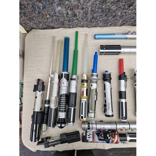 584 - Large Collection of Lightsabers