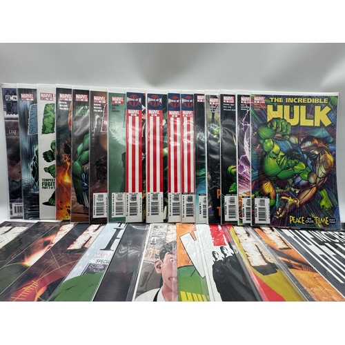 324 - Marvel Incredible Hulk Comics No 34 to 112  - run of 77 comics (2002 - 2008)