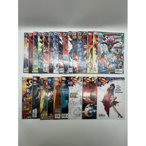 329 - DC Comics - Superman (2002-2004) 25 comics Issues No 204 - 222, 625, 626, 642, 643, 812, 813 -