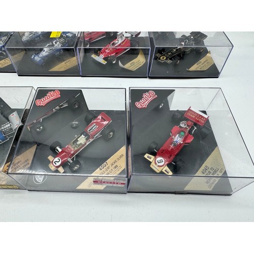 340 - Lot of 9 Quartzo Formula One Models 1/43 Scale 
4040 / 4041 / 4040 / 4032 / 4023 / 4016 / 4060 / 400... 