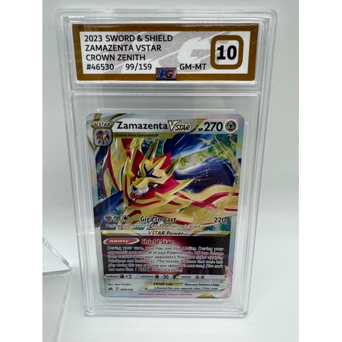 96 - Pokemon TCG: Five PG 9-10 Graded Sword & Shield / Scarlet & Violet Cards including Gyarados V - Evol... 