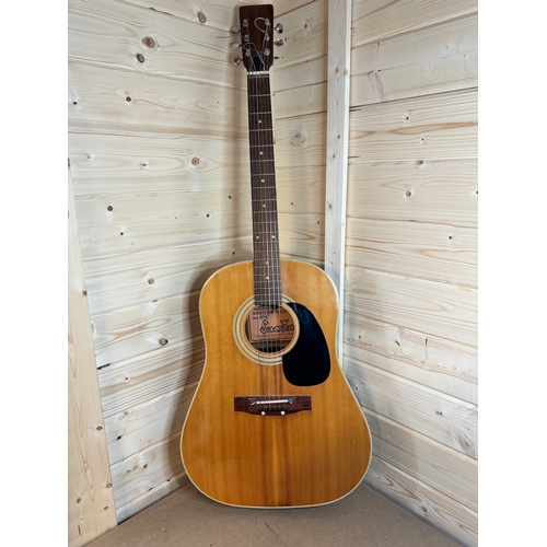 10 - Saxon Western Model No 819 Acoustic Guitar
