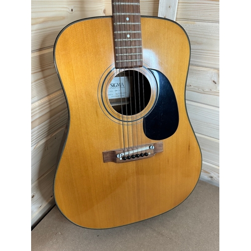 11 - CF Martin & Company Sigma Model DM 5 Acoustic Guitar