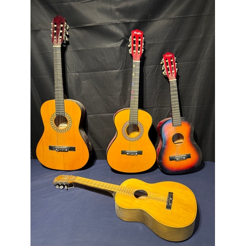 17 - Four Acoustic Guitars - Encore 340FT, lARK