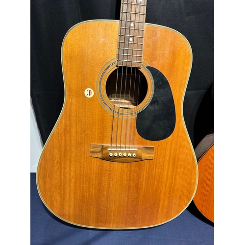 18 - Three Acoustic Guitars - Encore E400N, Lambra, Moridaira 9514