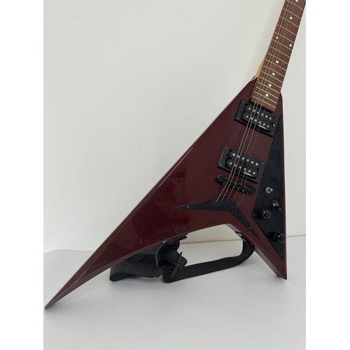 31 - Jackson Performer PS-3 Randy Rhoads Metallic Cherry Electric Guitar Serial Number 1012553