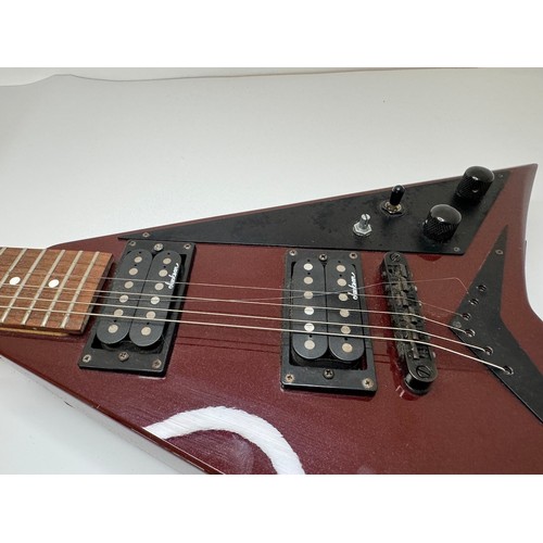 31 - Jackson Performer PS-3 Randy Rhoads Metallic Cherry Electric Guitar Serial Number 1012553