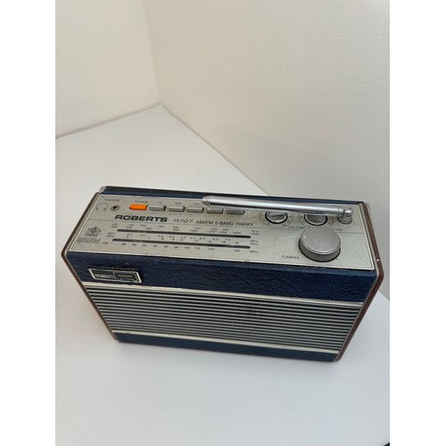 50 - Two vintage Roberts Radios - R727 & R505