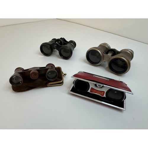 70 - Four vintage Opera Binoculars