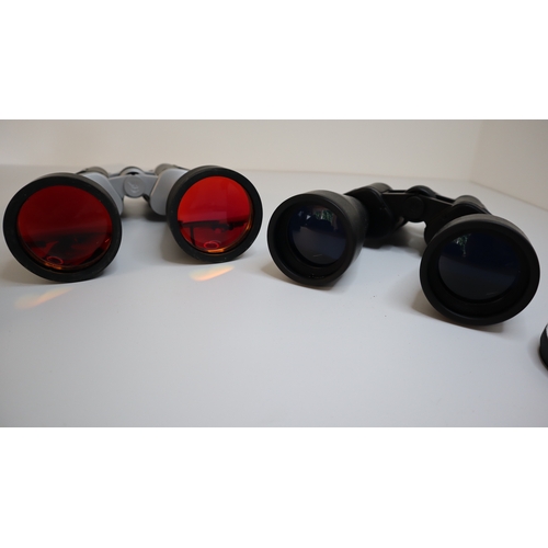 79 - Two sets of Binoculars - 12-60 x 70 + Zennox 20 x 60