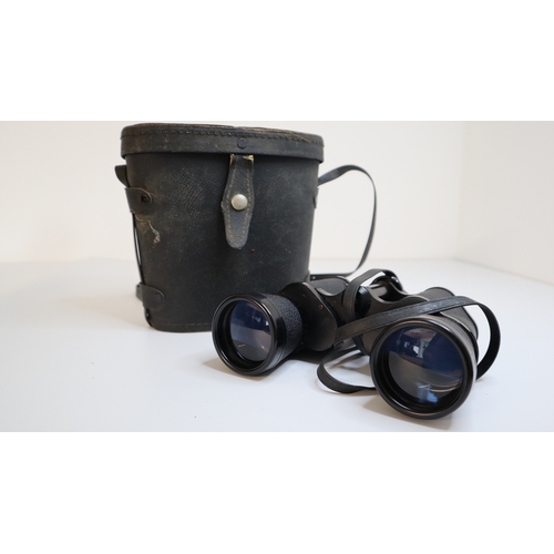 82 - Mary Scheffel 20 x 50 Coated Optics Binoculars in case