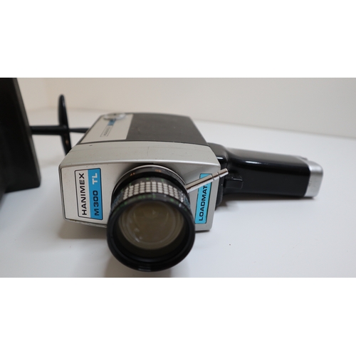 85 - Collection of cameras and Movie cam including Canon Canonet Junior, Ibis Ferraina F20, Polaroid Supe... 