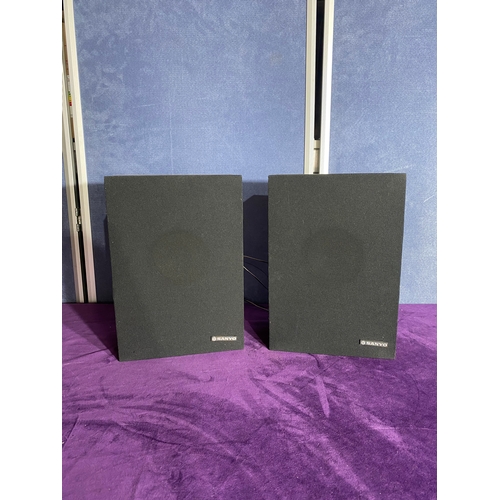 121 - A pair of Sanyo speakers