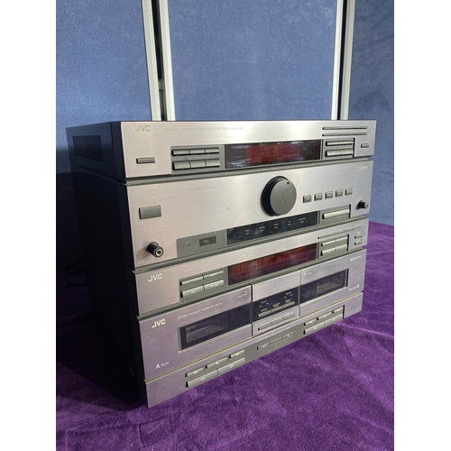 122 - JVC stereo receiver system