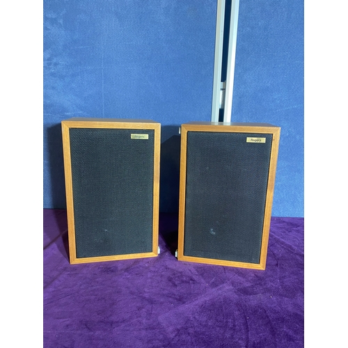 133 - A pair of Rogers LS 3/5A speakers BBC Gold Label Matching Pair SO 2066A / B