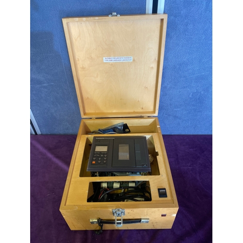 140 - Tandberg Educational tape player and box