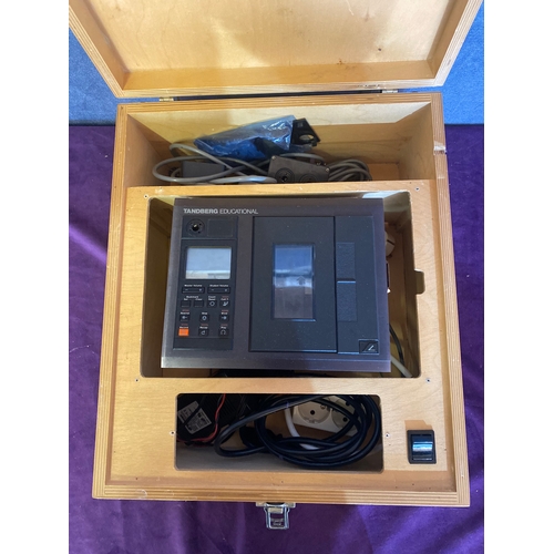 140 - Tandberg Educational tape player and box