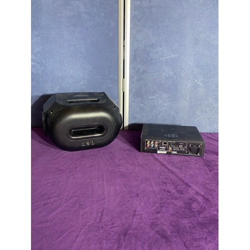 173 - A lot including a polaroid bluetooth speaker BS693 , Kings bluetooth speaker, Sanji electronics HD 3... 