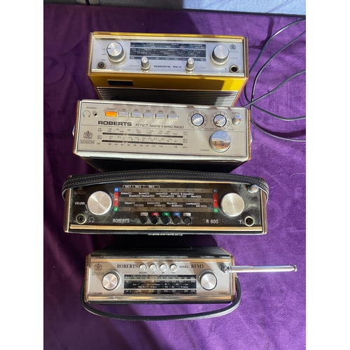 176 - Four Roberts radios