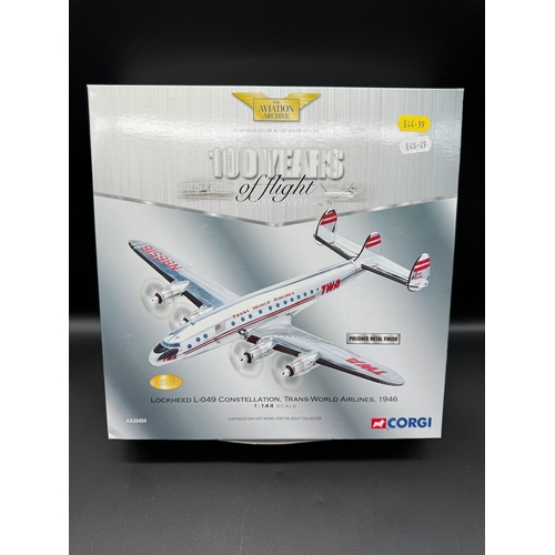 102 - Corgi AA30404 Lockheed L-049 Constellation, Trans-World Airlines, 1946 Scale 1:444