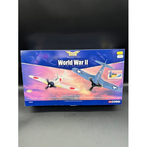 107 - Corgi WW2 War in the Pacific Model Aircraft AA99120 Limited Edition 259/5000