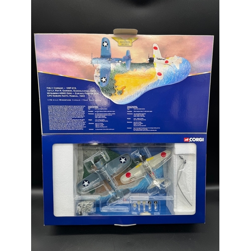 107 - Corgi WW2 War in the Pacific Model Aircraft AA99120 Limited Edition 259/5000