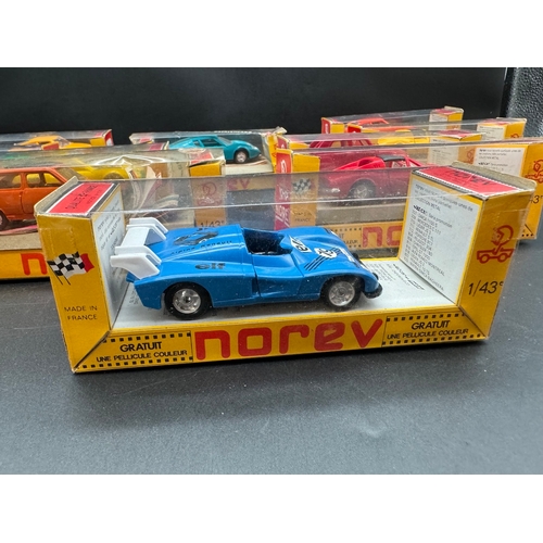 123 - 10 x 1970's Boxed French Norev 1/43 Scale Models includes Exclusive 24 Hours Lemans, Matra Simca, Li... 