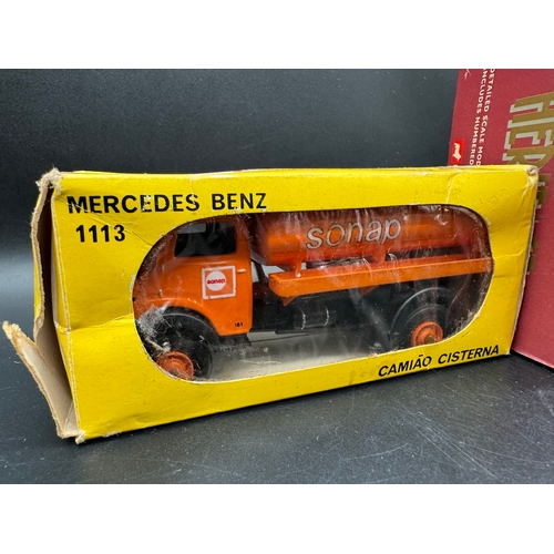 127 - A collection of Corgi Classics Commercial Vehicles / Tankers + METOSUL MERCEDES BENZ 1113 - CAMIAO C... 