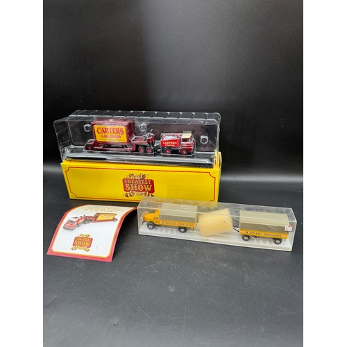 Atlas Models The Greatest Show Carters Foden Generator tractor & low loader + Brekina Hauler Models