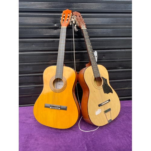 78 - Two Guitars including Herald HL34 and Falcon Yf10F