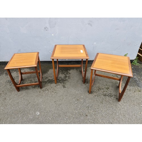 207 - Two G plan Teak nest of tables