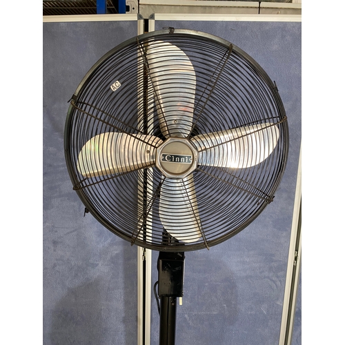 225 - Cinni industrial style metal fan