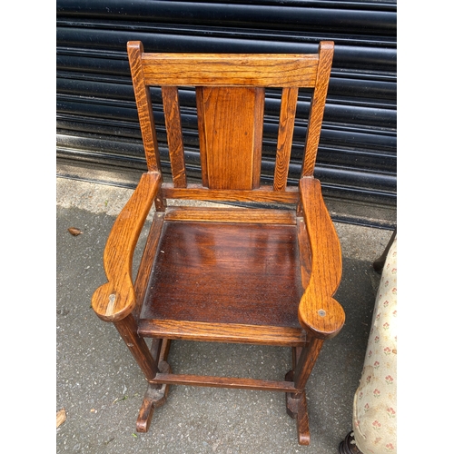 228 - Two vintage chairs