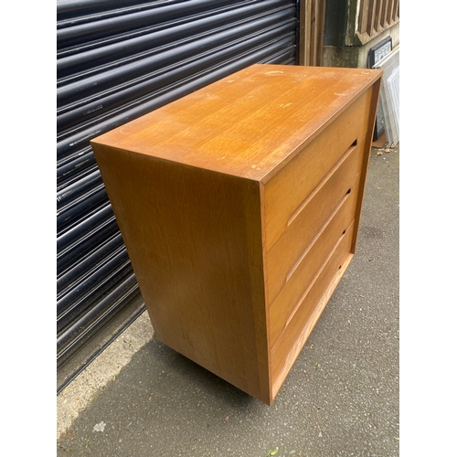 241 - Mid century Stag 'C' Range four drawer chest of drawers