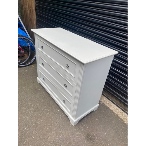 251 - Modern Three drawer chest of drawers.