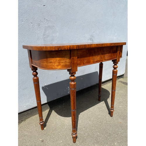 253 - Antique console table